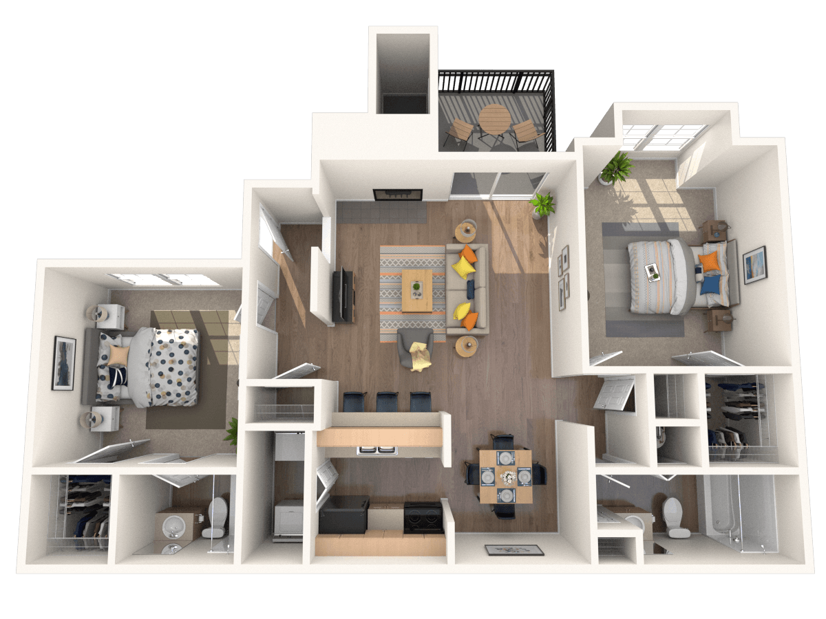 B1 - Larkspur floor plan